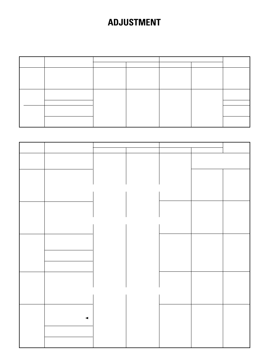 Adjustment | Kenwood TK-270G User Manual | Page 36 / 50