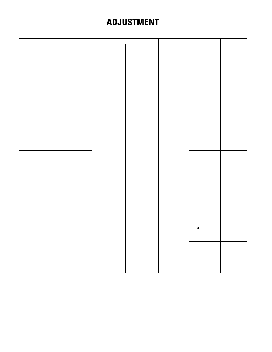 Adjustment | Kenwood TK-270G User Manual | Page 38 / 50