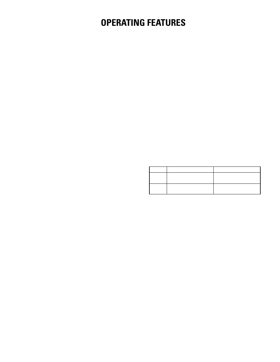 Operating features | Kenwood TK-270G User Manual | Page 7 / 50