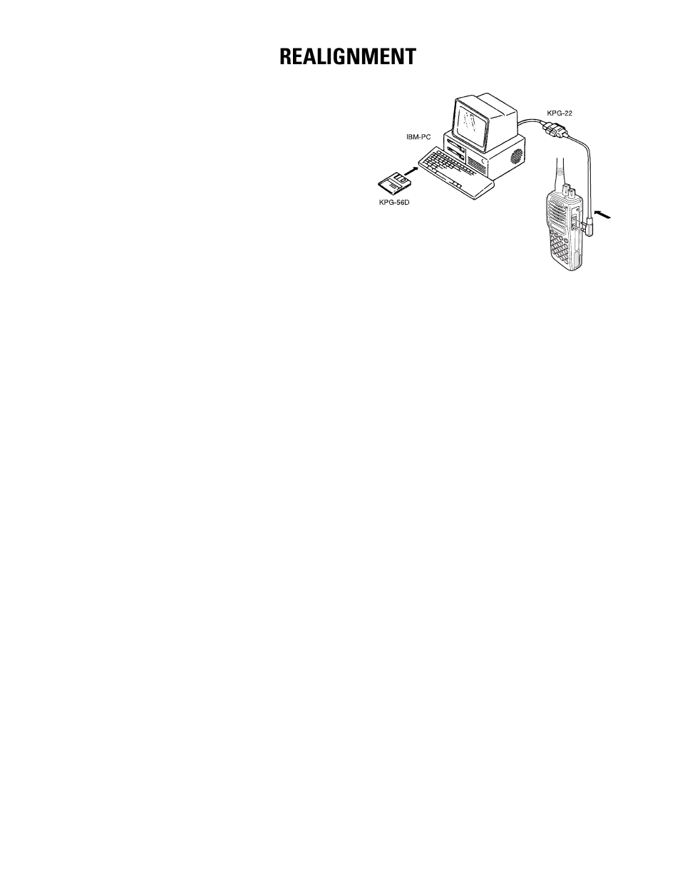 Realignment | Kenwood TK-270G User Manual | Page 9 / 50