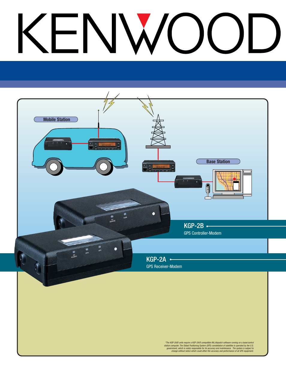 Kenwood KGP-2A User Manual | 2 pages