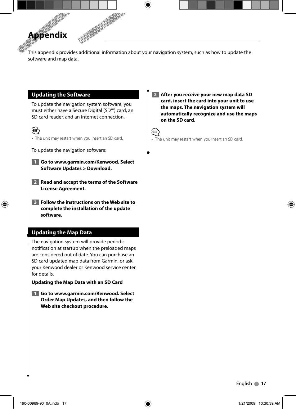 Appendix | Kenwood DNX7340BT User Manual | Page 17 / 20