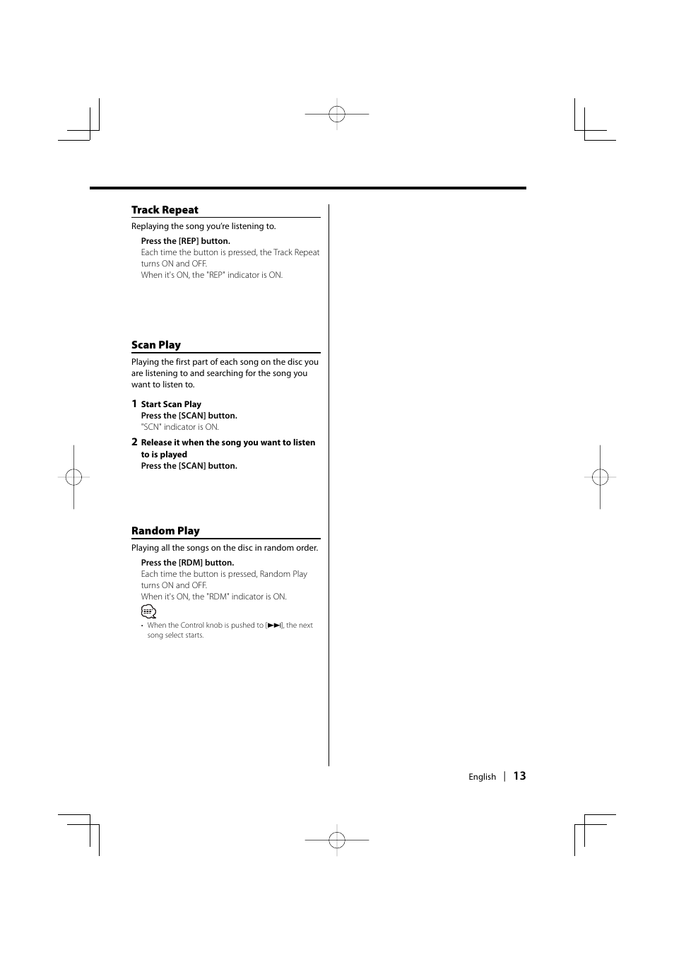 Kenwood KDC-2031SA/G User Manual | Page 13 / 24