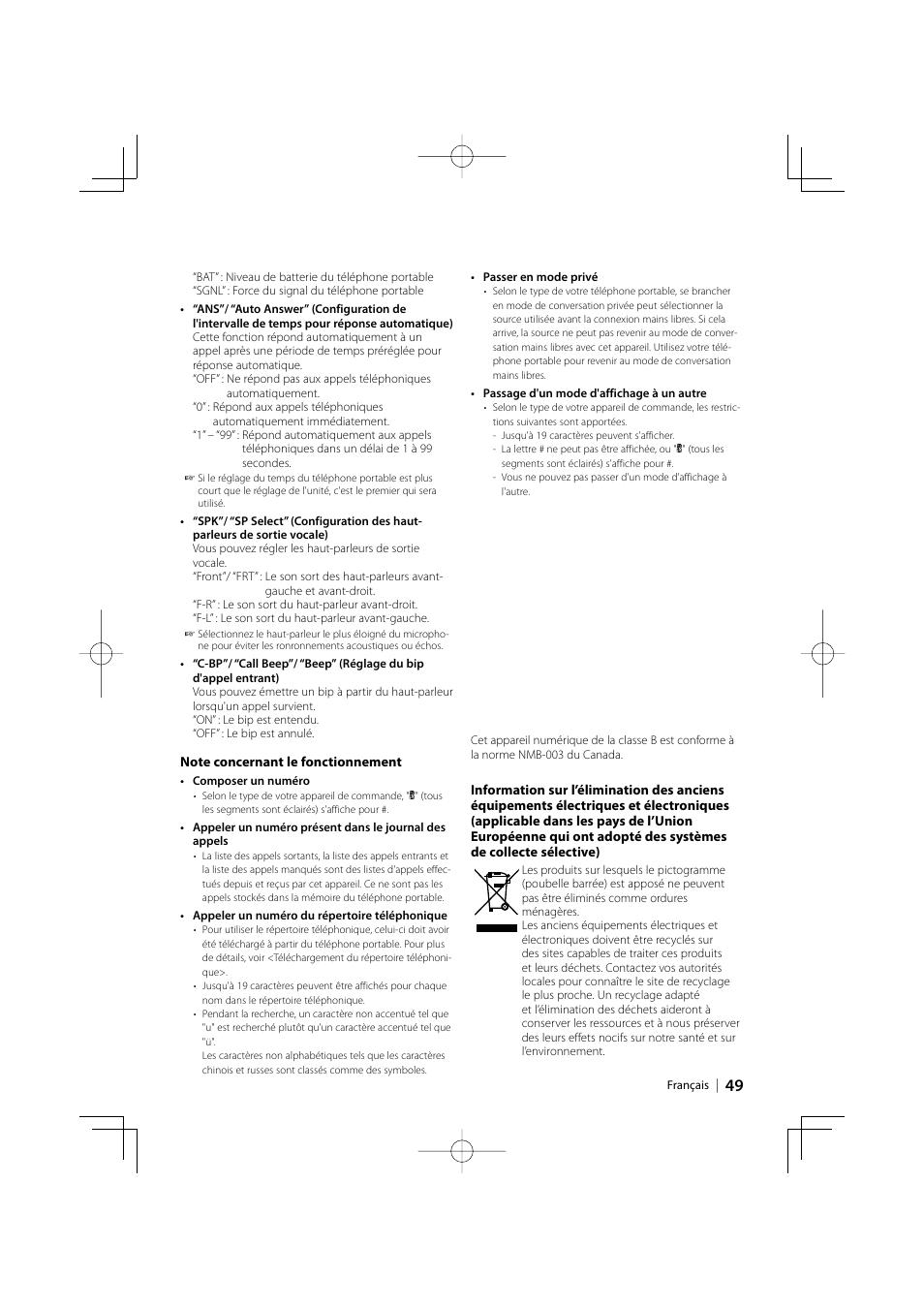 Kenwood KCA-BT200 User Manual | Page 49 / 80