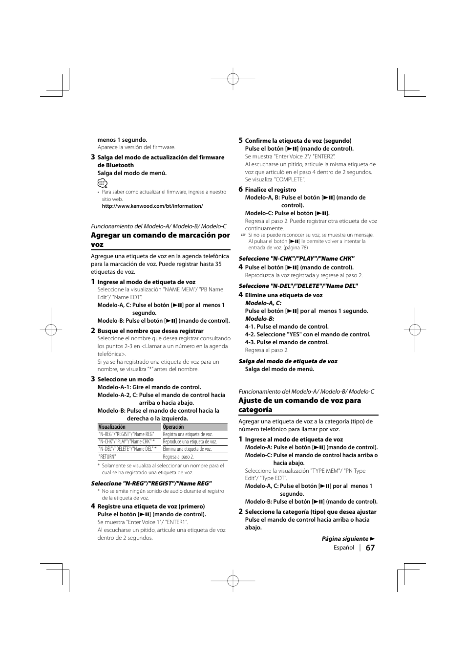 Kenwood KCA-BT200 User Manual | Page 67 / 80