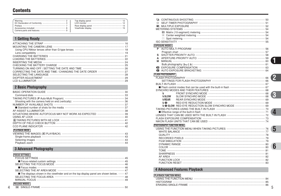 FujiFilm FinePix S3Pro User Manual | Page 3 / 73