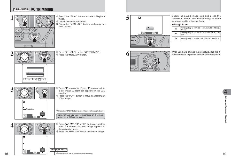 Trimming | FujiFilm FinePix S3Pro User Manual | Page 50 / 73