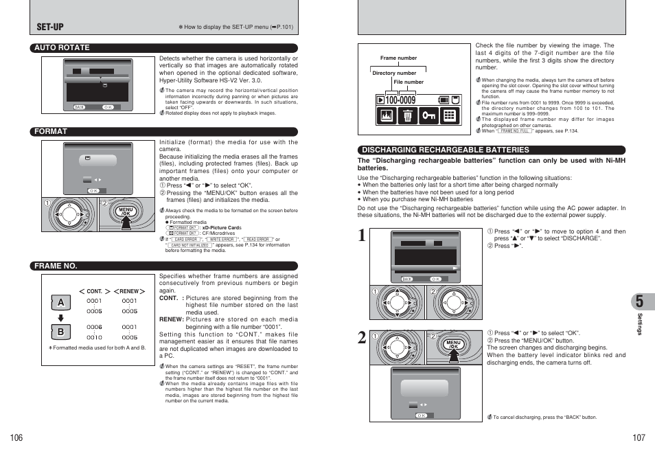 Set-up, Ab b | FujiFilm FinePix S3Pro User Manual | Page 54 / 73
