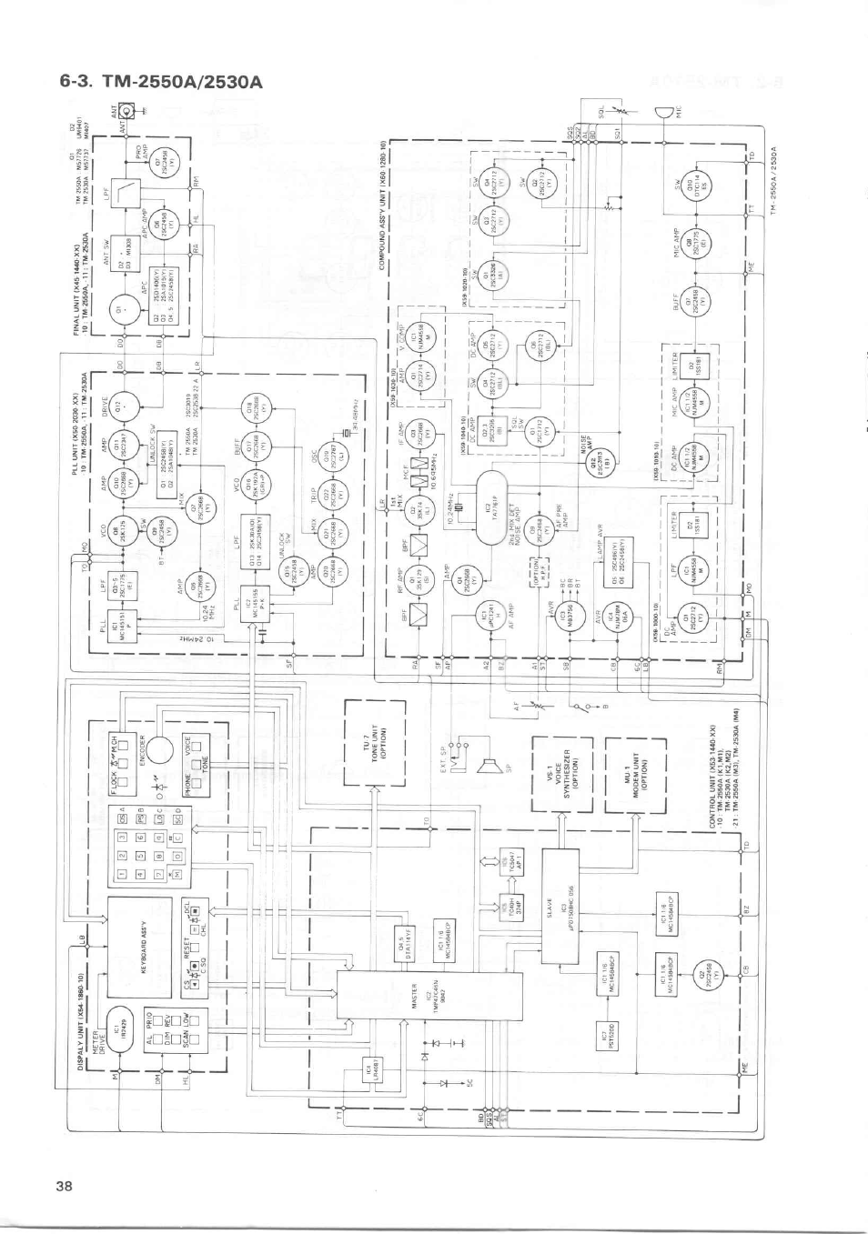 Kenwood TM-3530A User Manual | Page 38 / 47