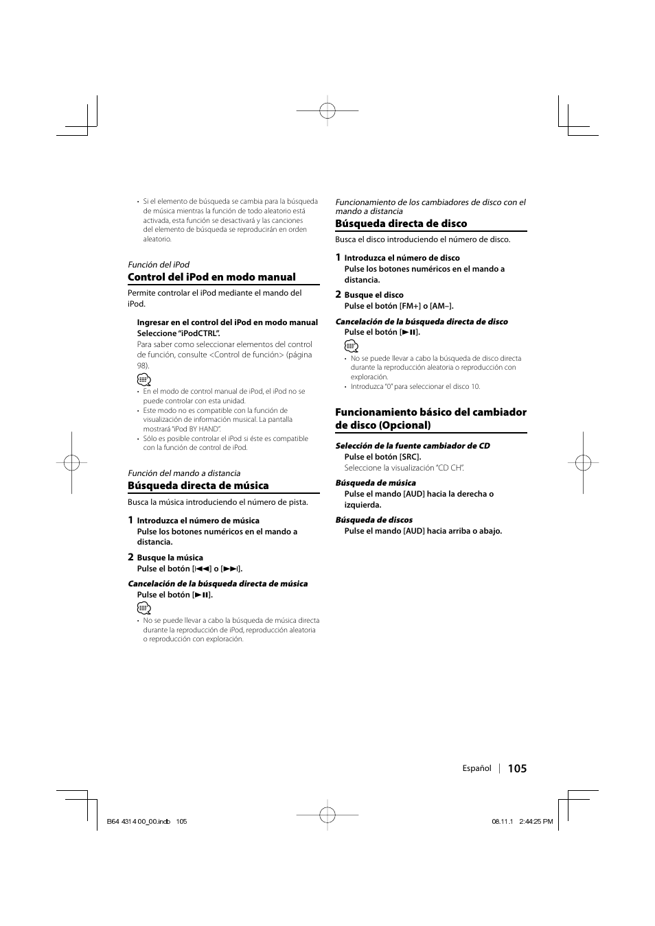 Kenwood KDC-BT742U User Manual | Page 105 / 140