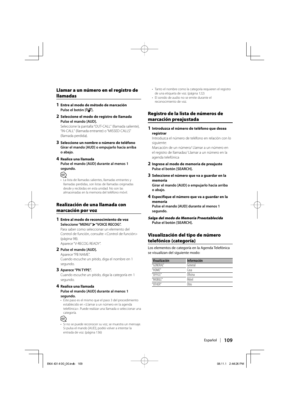 Kenwood KDC-BT742U User Manual | Page 109 / 140