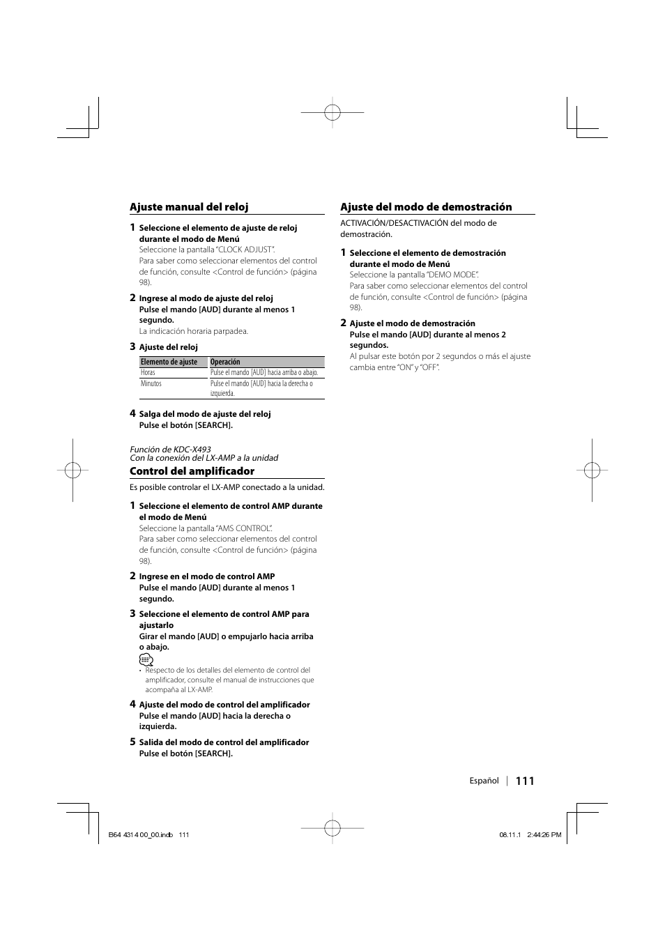 Kenwood KDC-BT742U User Manual | Page 111 / 140