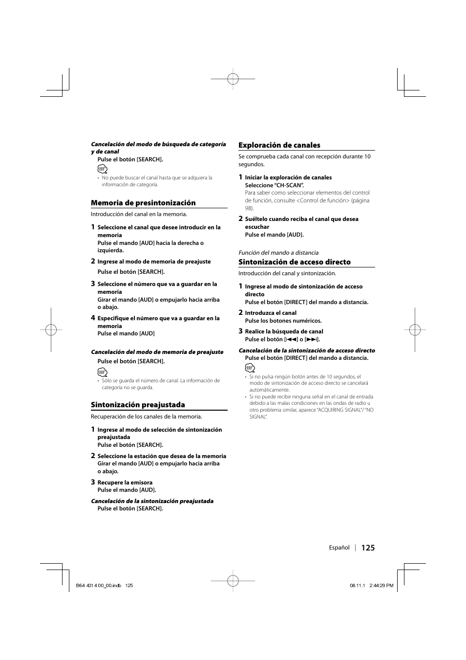 Kenwood KDC-BT742U User Manual | Page 125 / 140