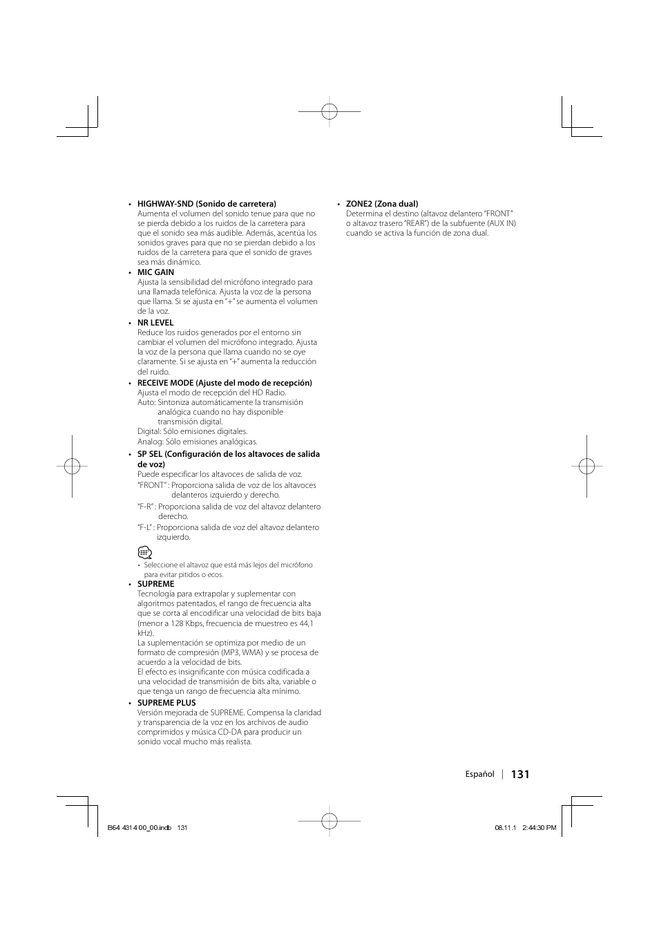 Kenwood KDC-BT742U User Manual | Page 131 / 140