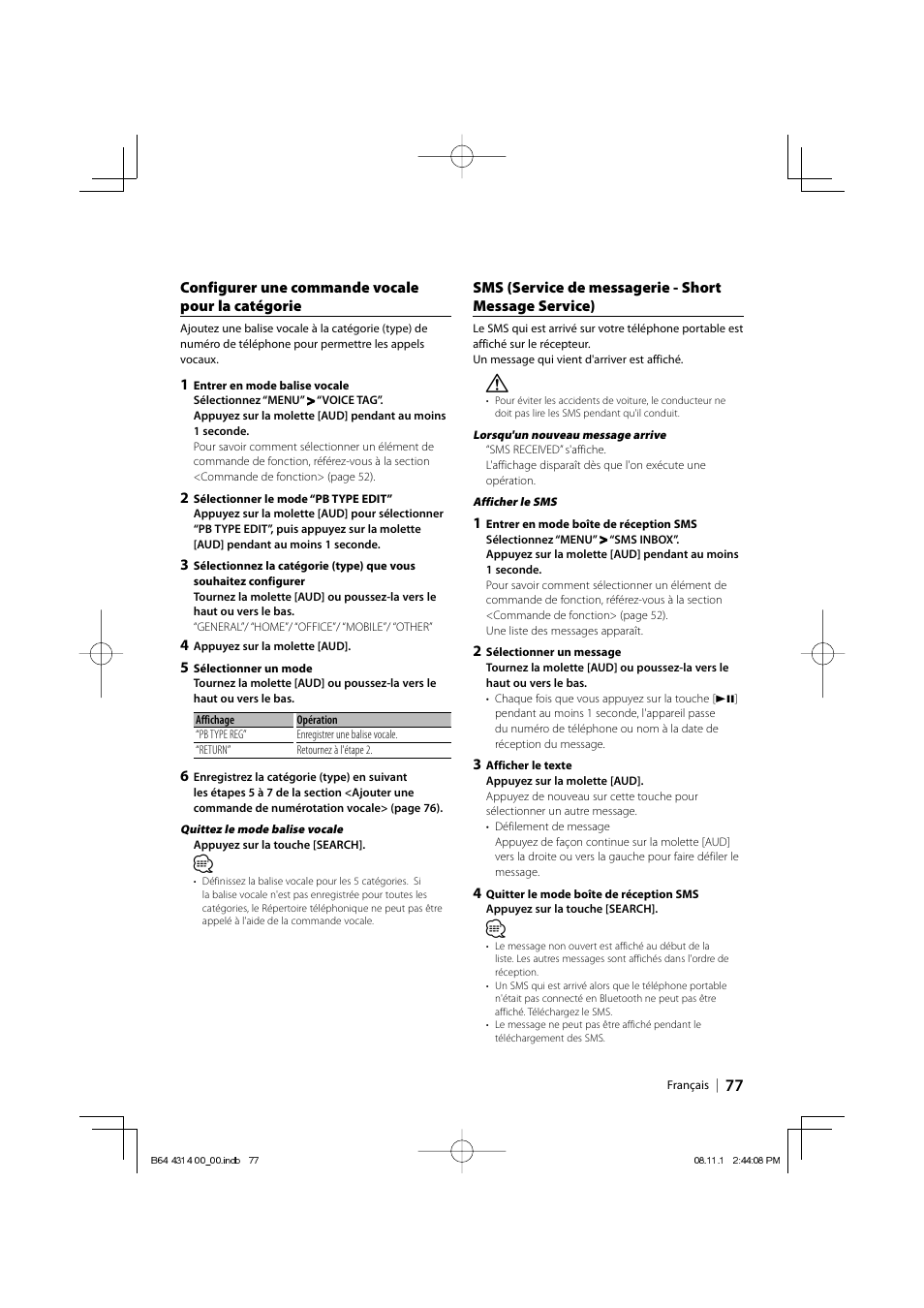 Kenwood KDC-BT742U User Manual | Page 77 / 140