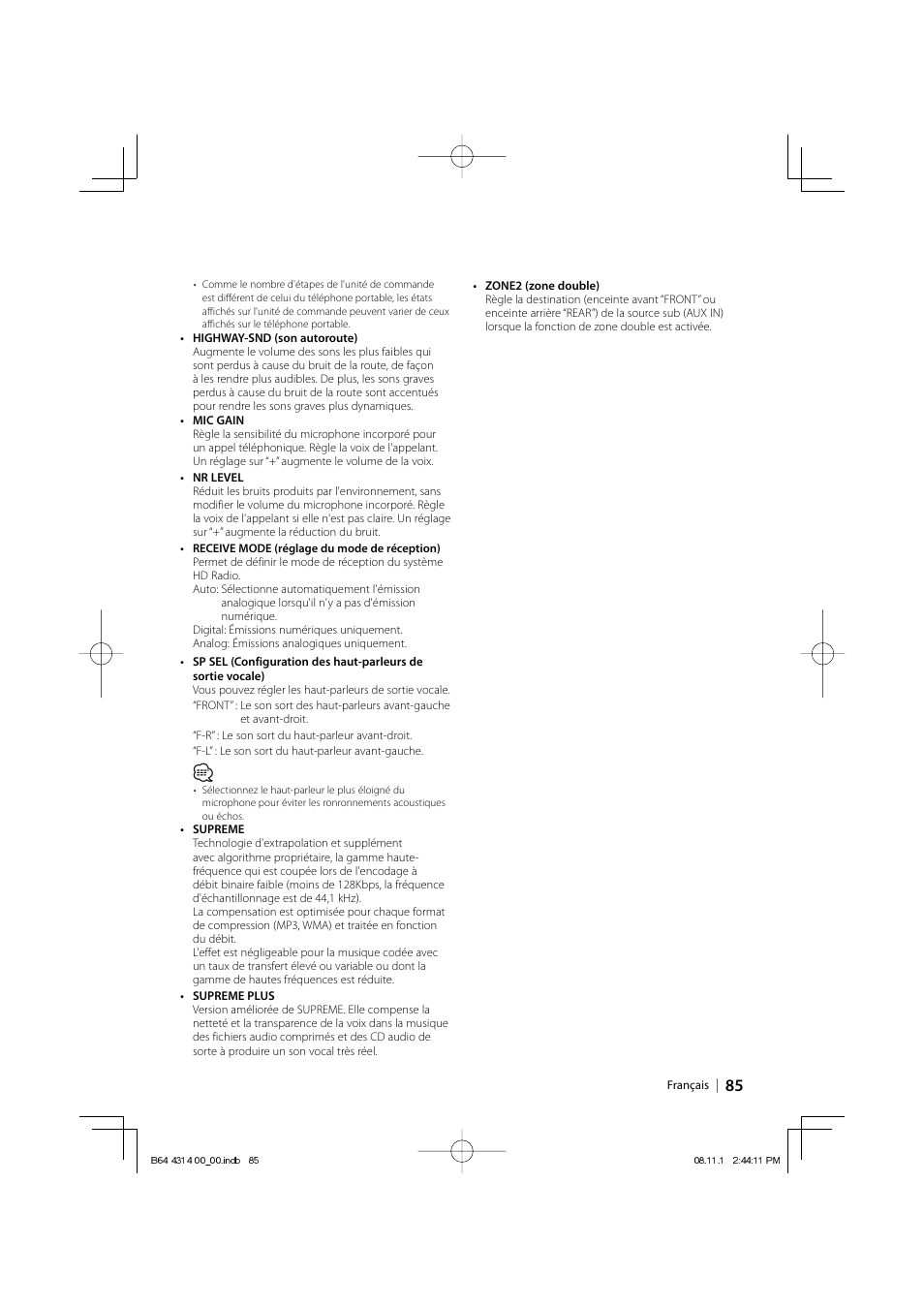 Kenwood KDC-BT742U User Manual | Page 85 / 140