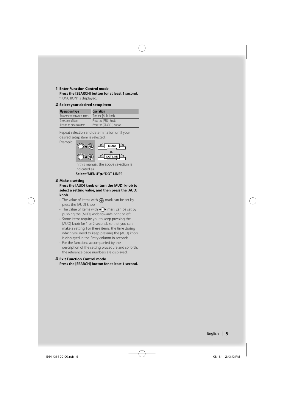 Kenwood KDC-BT742U User Manual | Page 9 / 140