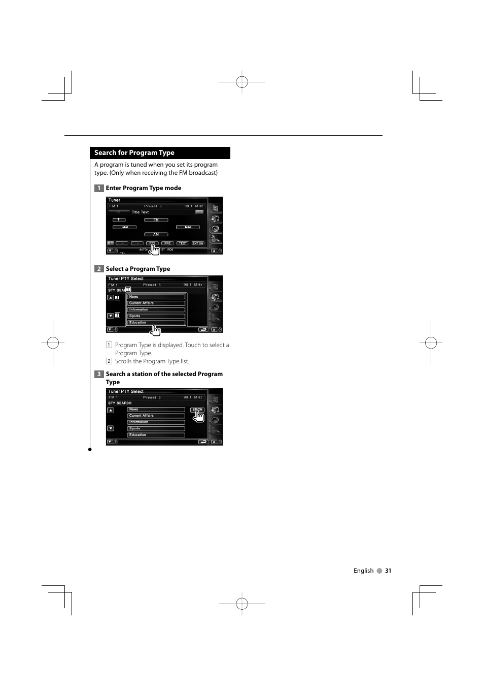 Kenwood DNX7220 User Manual | Page 31 / 100