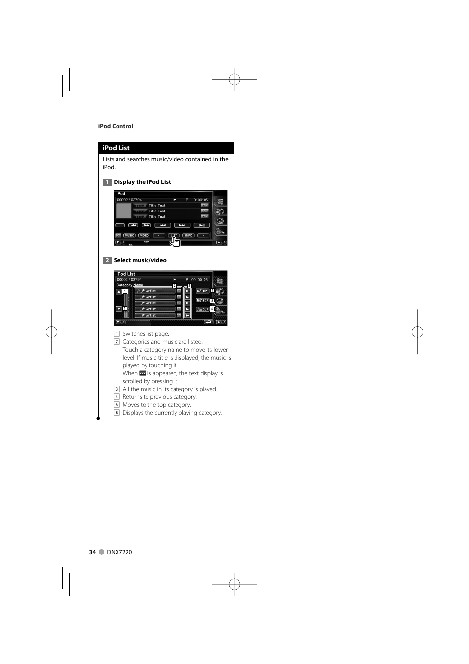 Kenwood DNX7220 User Manual | Page 34 / 100