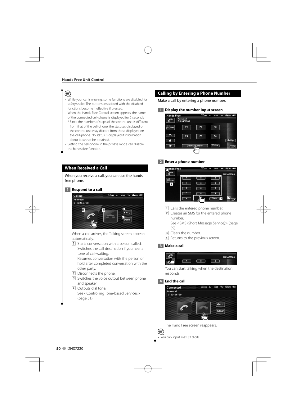 Kenwood DNX7220 User Manual | Page 50 / 100