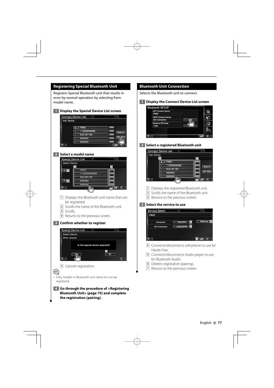 Kenwood DNX7220 User Manual | Page 77 / 100