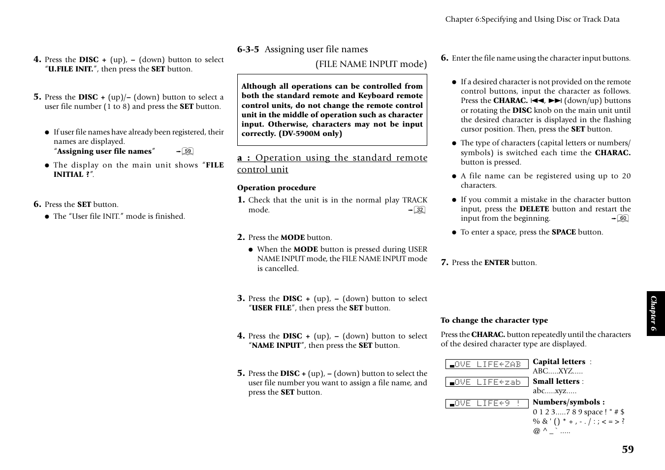 Kenwood DV-5900M User Manual | Page 59 / 96