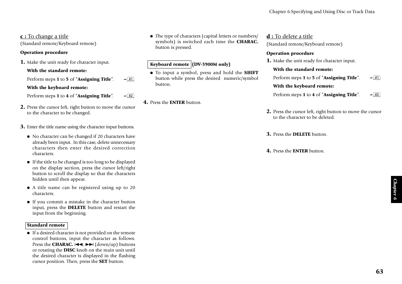 Kenwood DV-5900M User Manual | Page 63 / 96