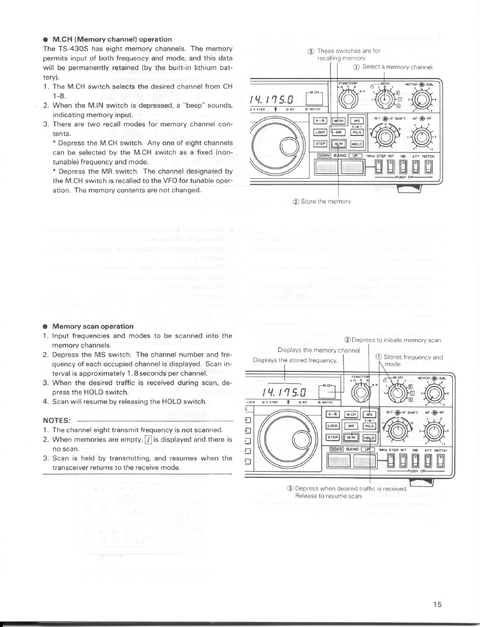 Kenwood TS-430S User Manual | Page 15 / 38