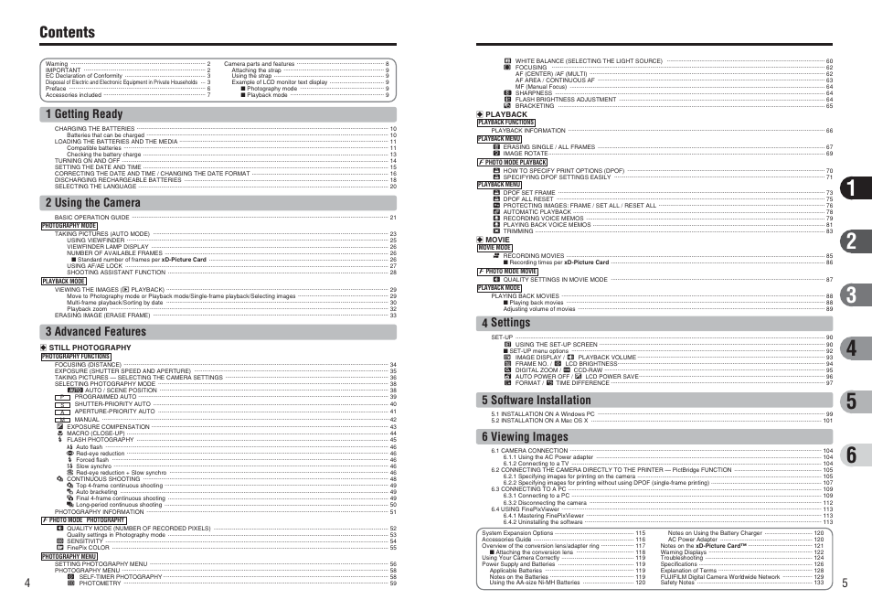 FujiFilm FinePix E900 User Manual | Page 3 / 69