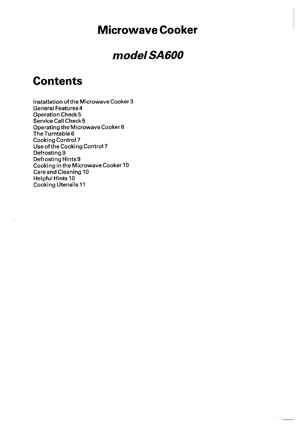 Kenwood SA 600 User Manual | Page 2 / 12