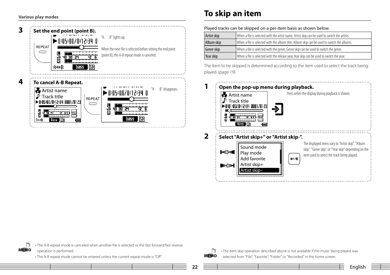 Track title | Kenwood MGR-A7 User Manual | Page 22 / 53