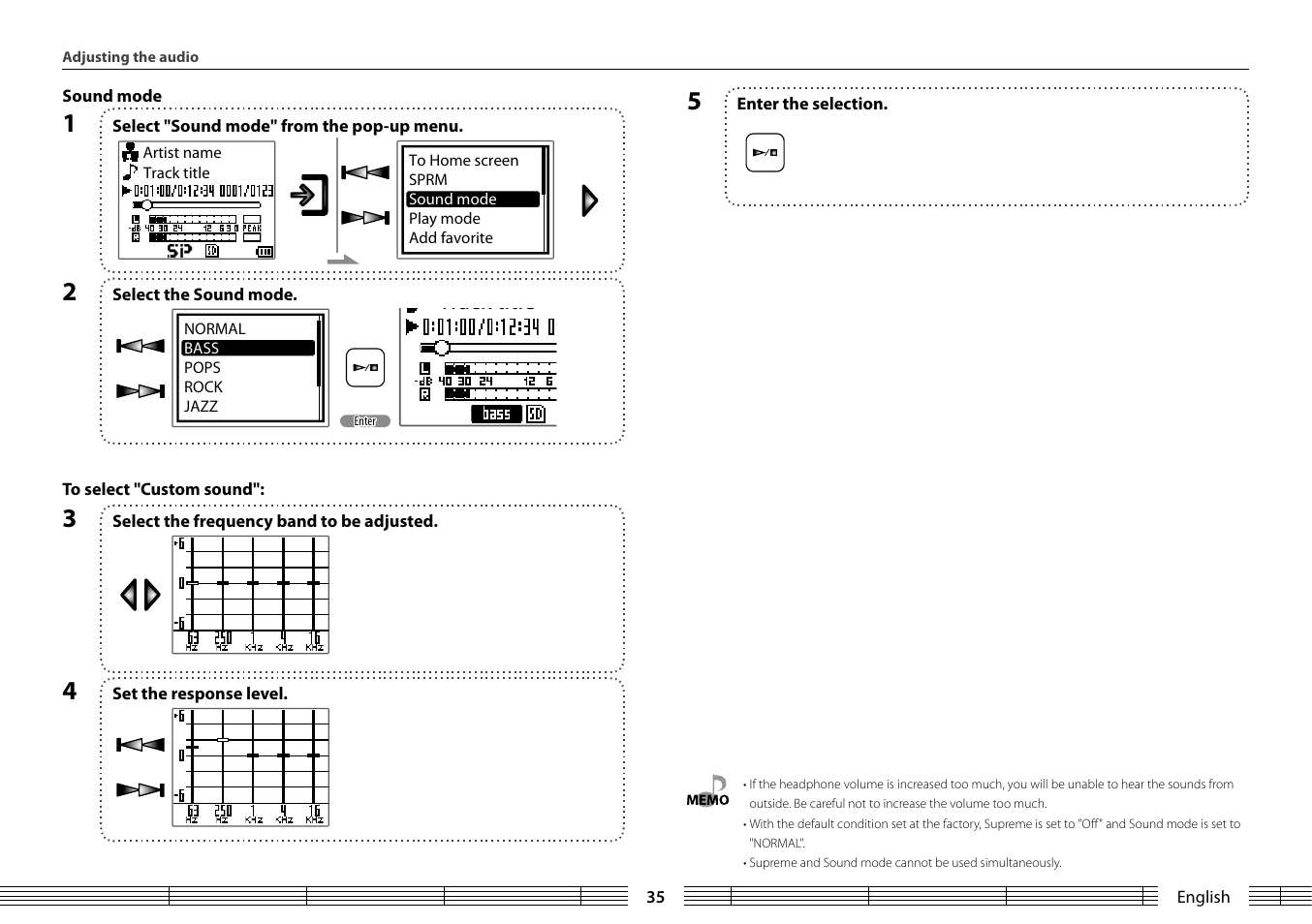 Track title | Kenwood MGR-A7 User Manual | Page 35 / 53
