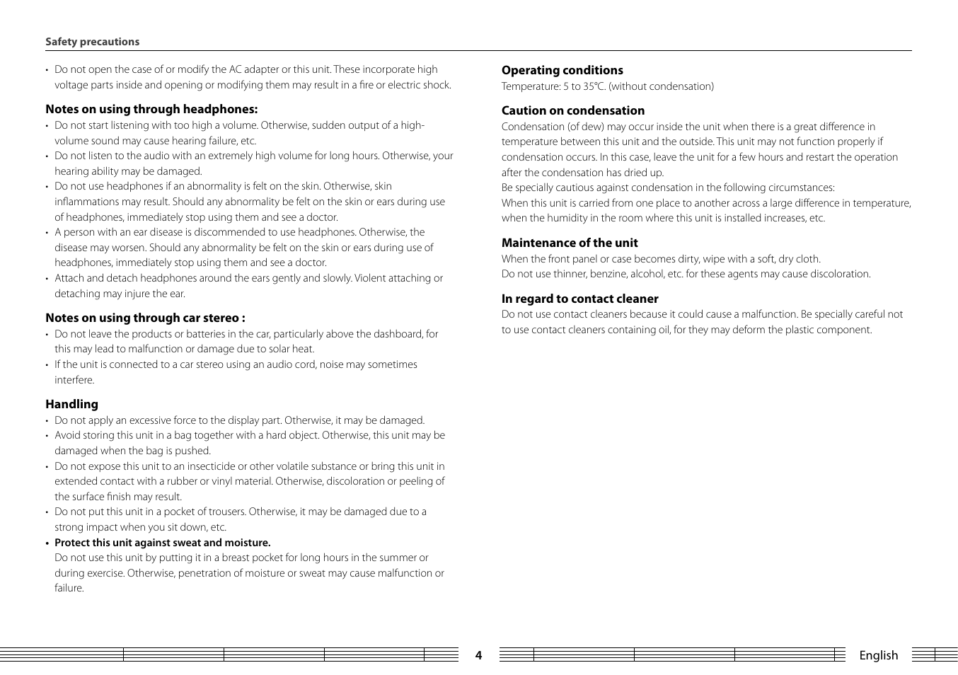 Kenwood MGR-A7 User Manual | Page 4 / 53