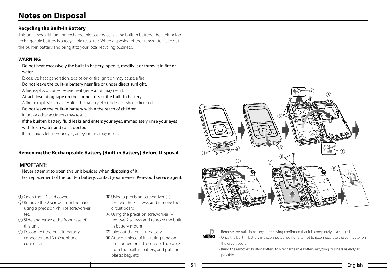 Kenwood MGR-A7 User Manual | Page 51 / 53