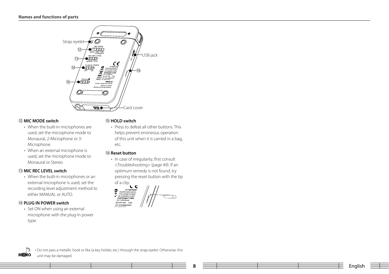 Kenwood MGR-A7 User Manual | Page 8 / 53