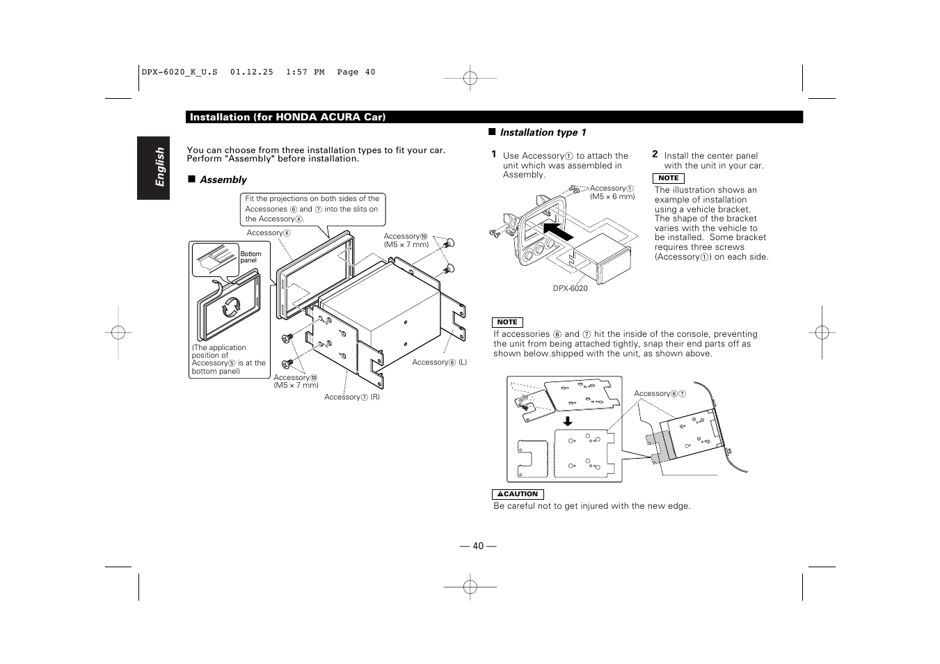 Kenwood DPX-6020 User Manual | Page 40 / 46