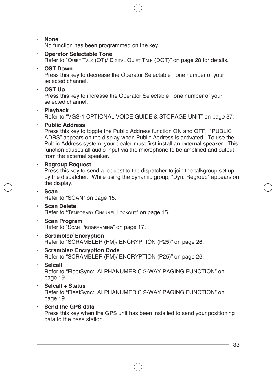 Kenwood UHF P25 Transceiver TK-5810 User Manual | Page 39 / 44