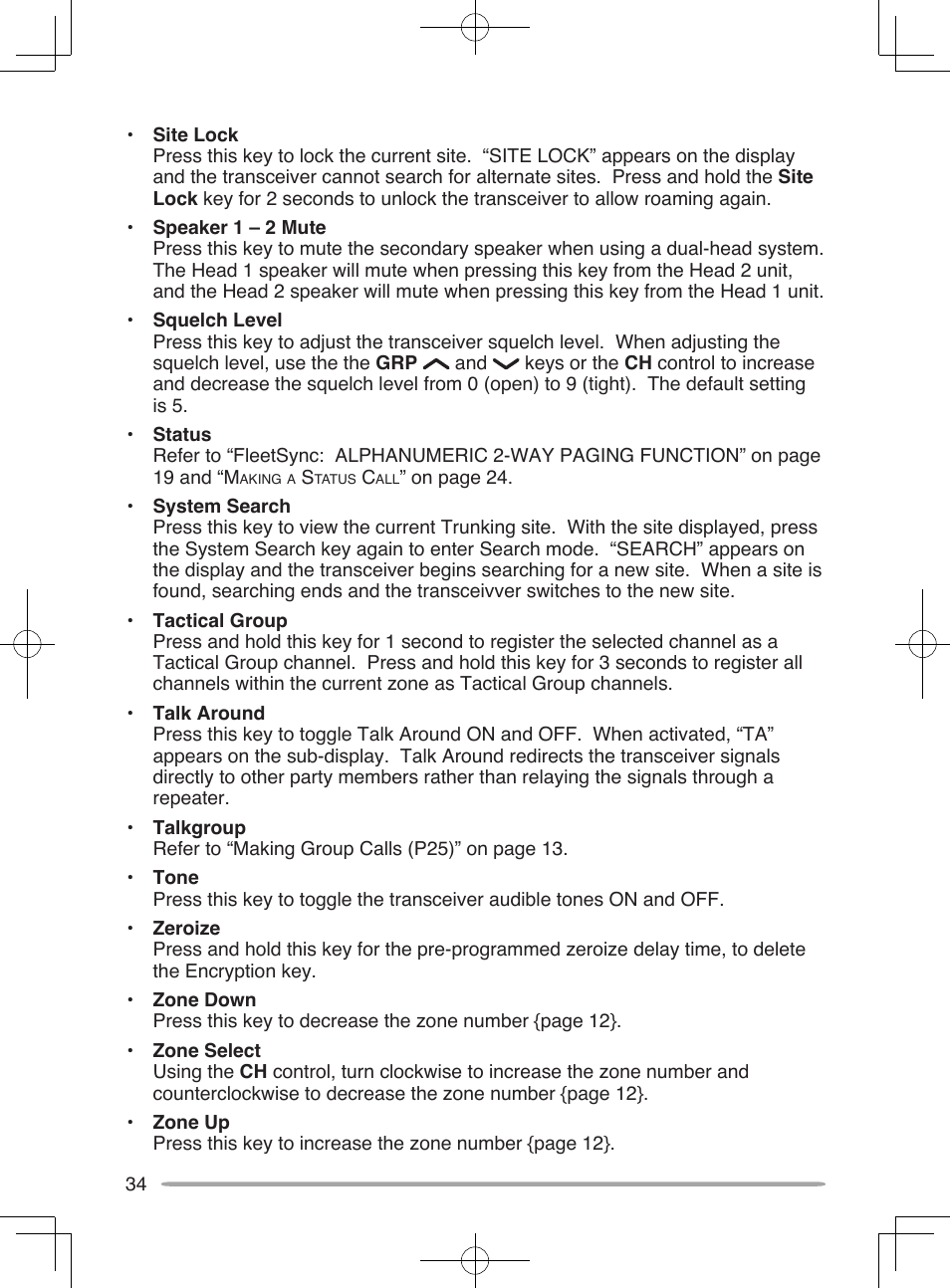 Kenwood UHF P25 Transceiver TK-5810 User Manual | Page 40 / 44