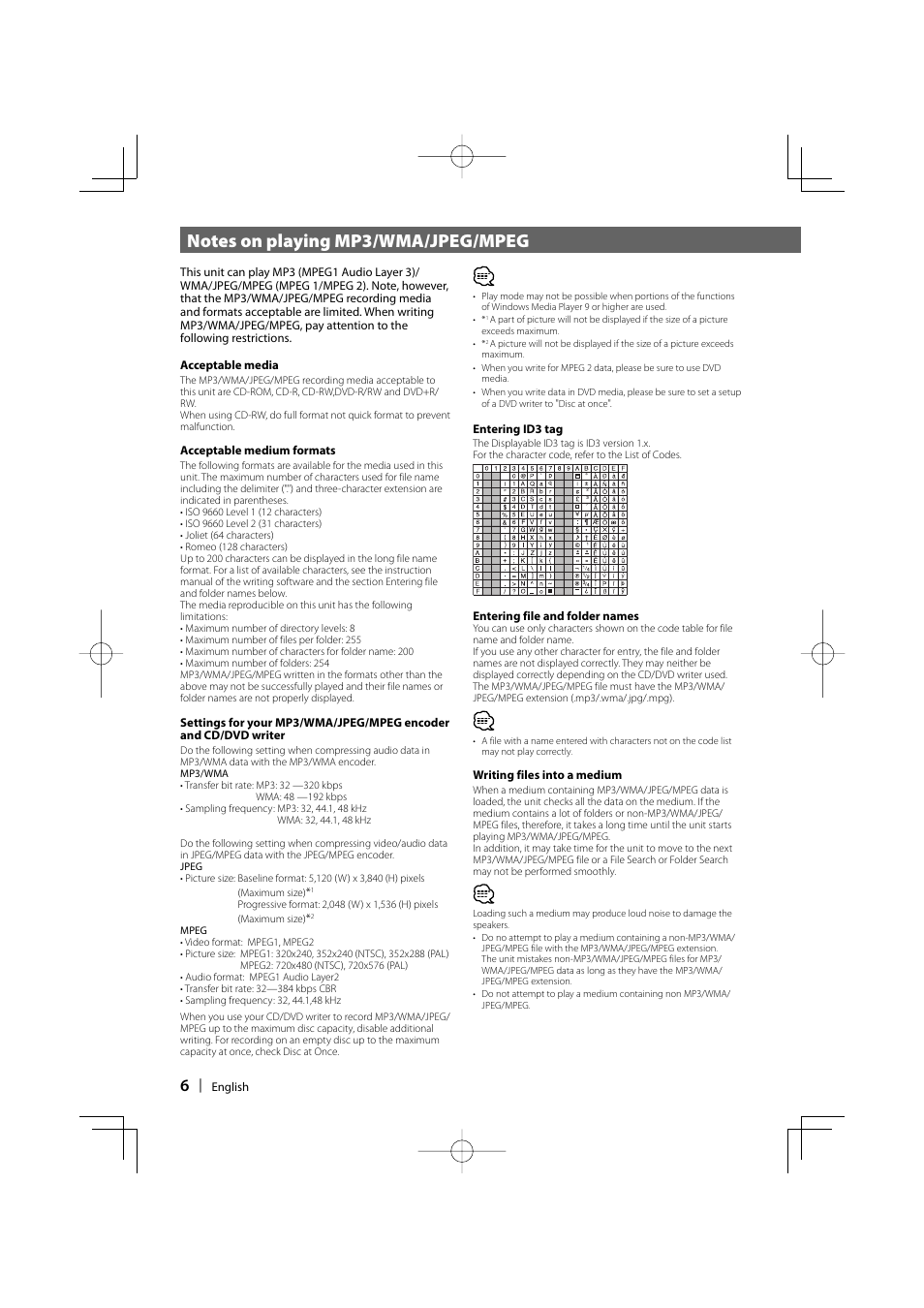 Kenwood DDX6029 User Manual | Page 6 / 84