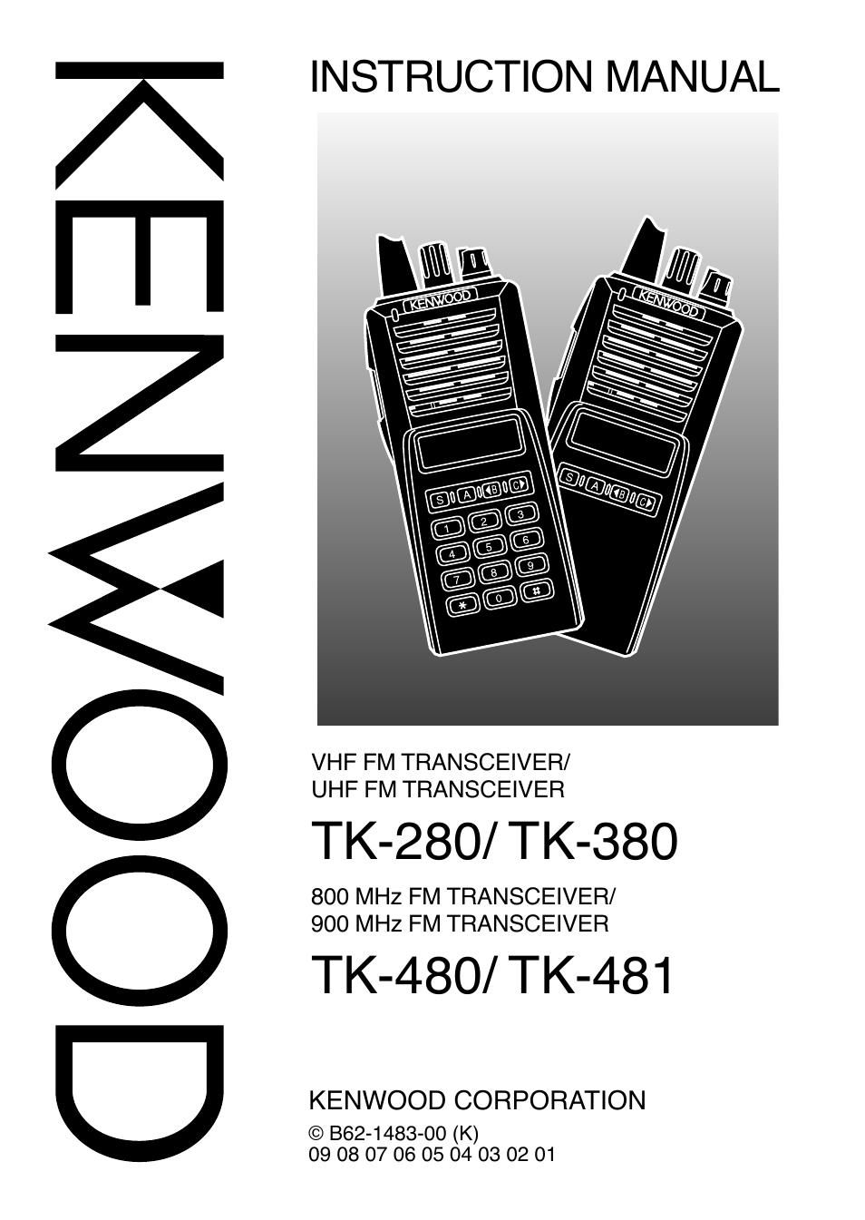 Kenwood TK-380 User Manual | 37 pages