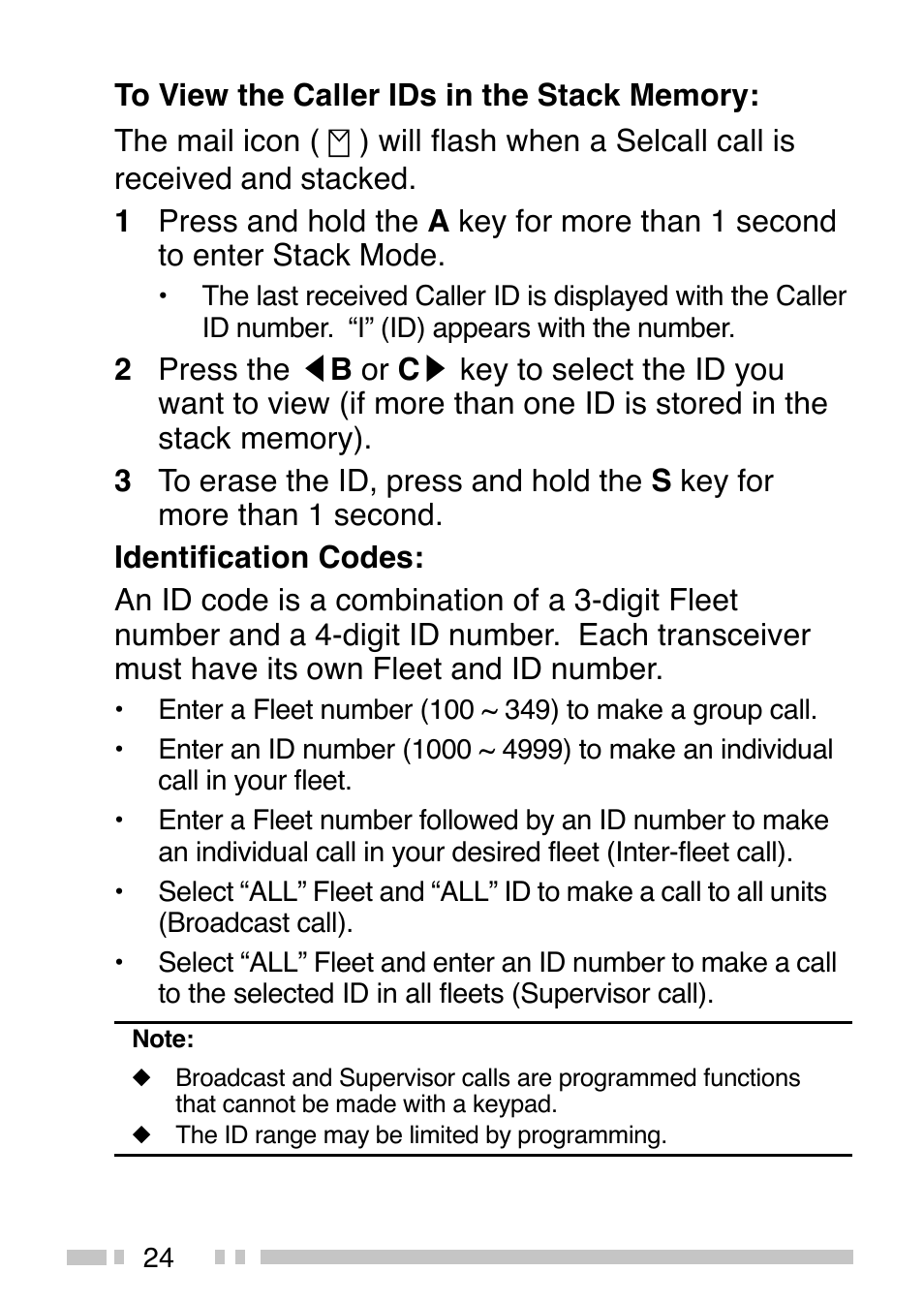 Kenwood TK-380 User Manual | Page 29 / 37