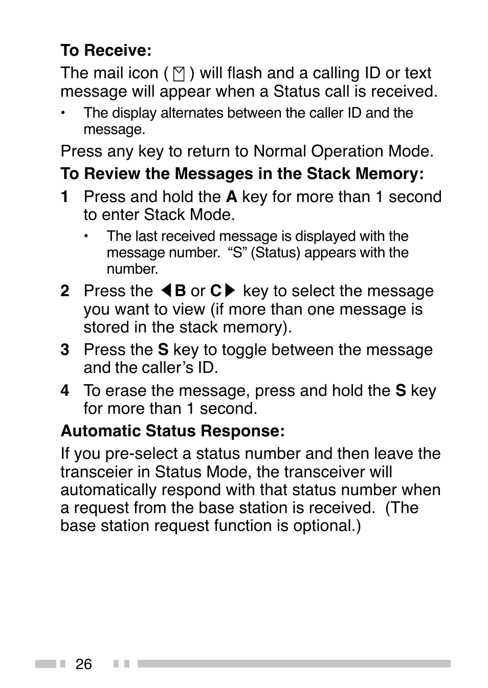 Kenwood TK-380 User Manual | Page 31 / 37