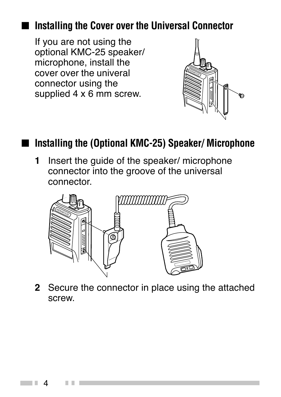 Kenwood TK-380 User Manual | Page 9 / 37