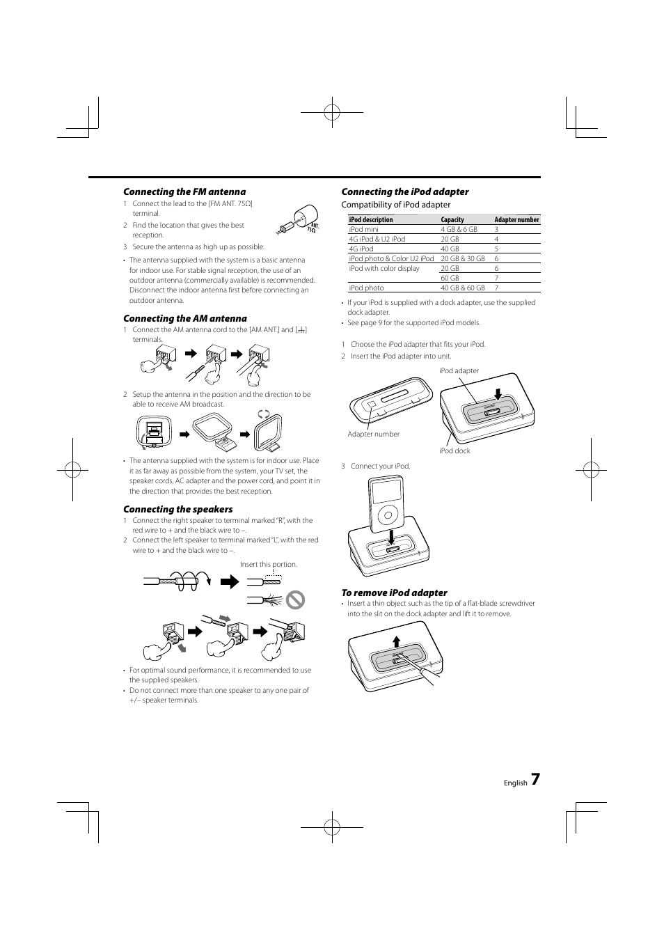 Kenwood M-707I User Manual | Page 7 / 24