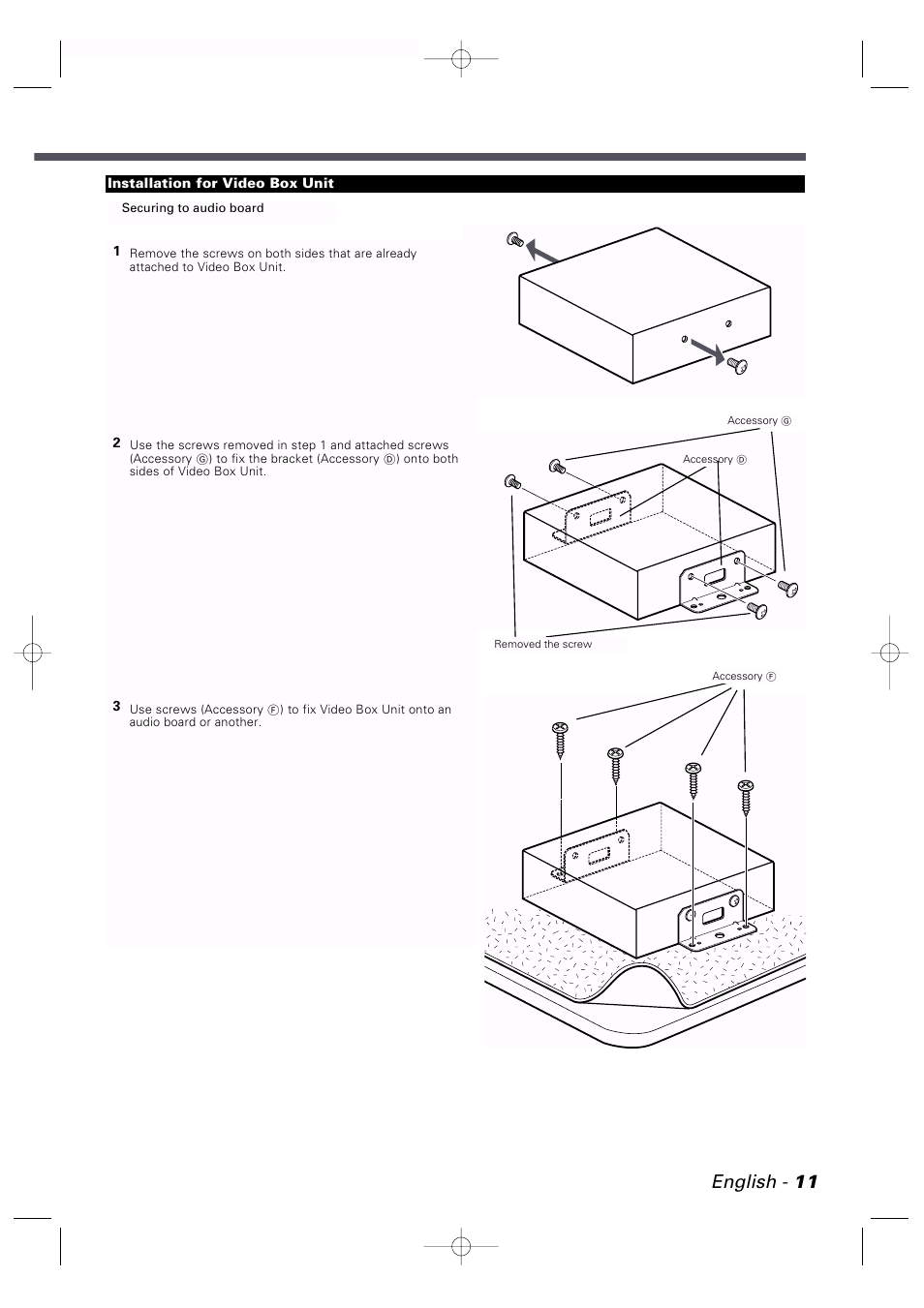 English - 11 | Kenwood LZ-7500 User Manual | Page 11 / 36