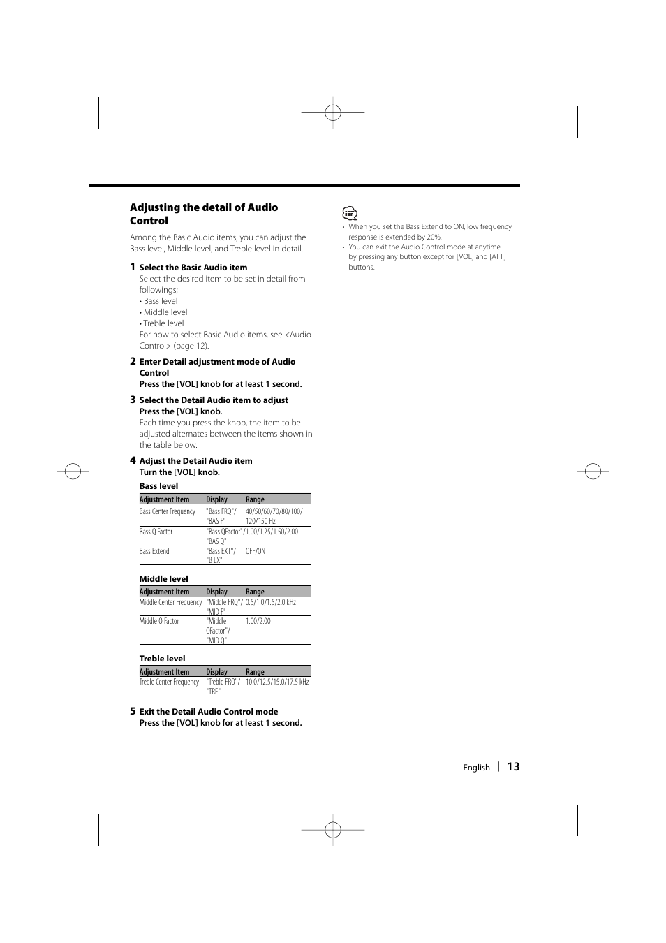 Kenwood DPX701U User Manual | Page 13 / 61