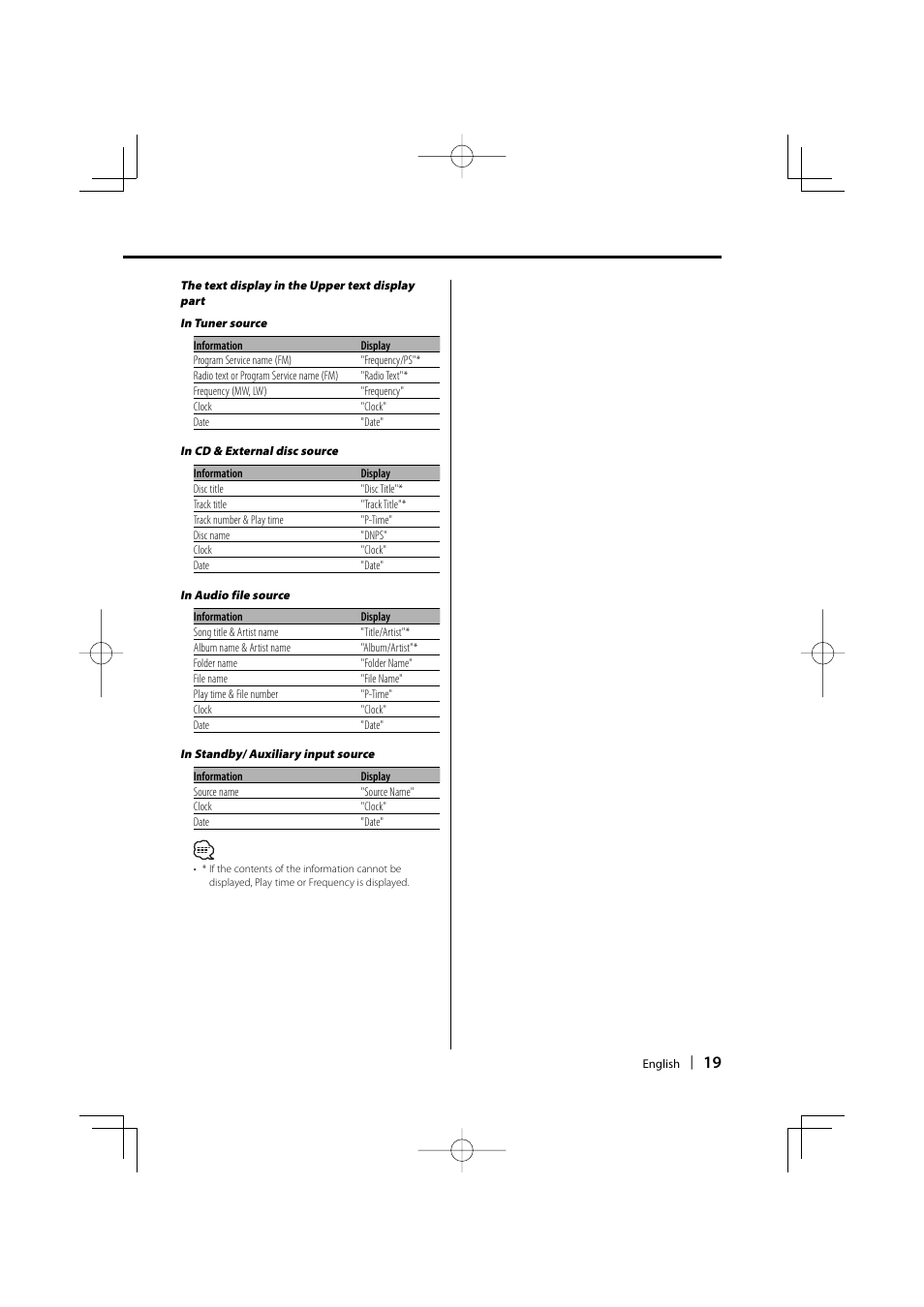 Kenwood DPX701U User Manual | Page 19 / 61