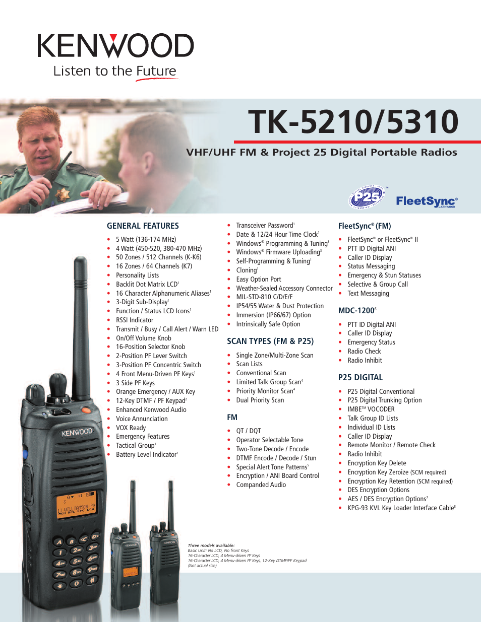 Kenwood TK-5210 User Manual | 2 pages