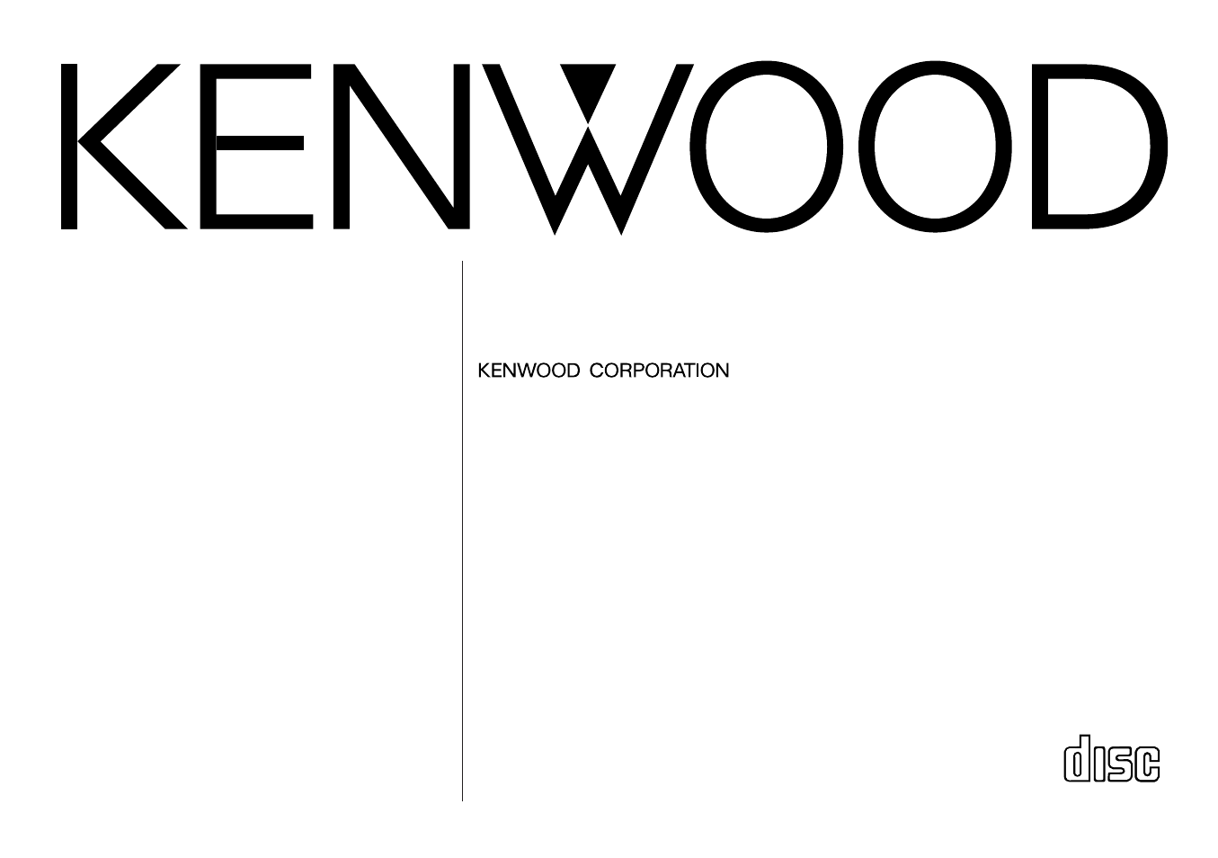 Kenwood CD-RECEIVER KDC-PS9060R User Manual | 46 pages