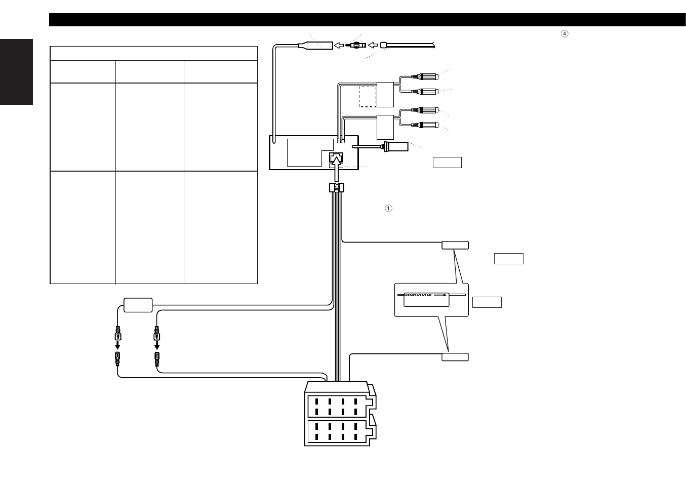 Connecting cables to terminals, English | Kenwood CD-RECEIVER KDC-PS9060R User Manual | Page 38 / 46